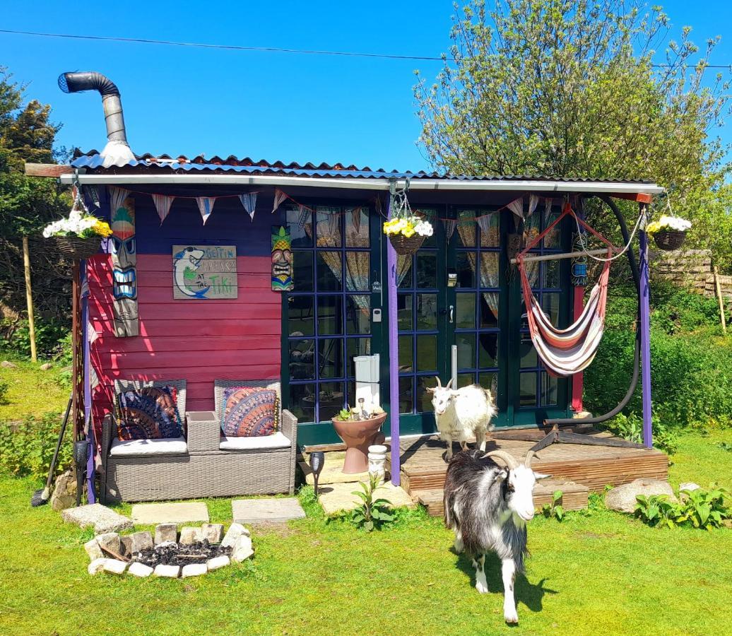 Treguth Glamping Unique Experience - Themed Huts Hotel Saint Day Exterior foto